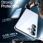 Samsung Galaxy S25 Plus Hybrid Ultra Clear Shockproof Case