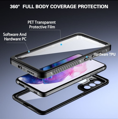 Shockproof protective Samsung Galaxy S25 case tested for drop resistance