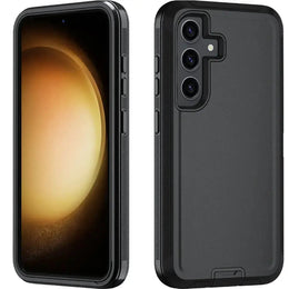 Samsung galaxy S25 Triple Layer Armor Hard Case | 3-Layer PC TPU Cover