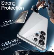 Samsung Galaxy S25 Ultra Hybrid Ultra Clear Shockproof Case