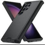 Samsung galaxy S25 Ultra Triple Layer Armor Hard Case | 3-Layer PC TPU Cover
