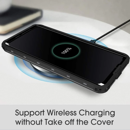 Wireless charging compatible waterproof case for Samsung Galaxy S25 Ultra