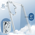 Samsung Galaxy S26 FE Hybrid Ultra Clear Shockproof Case