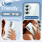 Samsung Galaxy S26 FE Hybrid Ultra Clear Shockproof Case