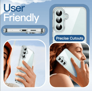 Samsung Galaxy S26 FE Hybrid Ultra Clear Shockproof Case