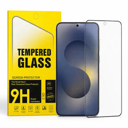 Samsung Galaxy S26+ Plus Clear Tempered Glass Screen Protector – 9H HD 2.5D Rounded Edge Impact & Scratch Resistant