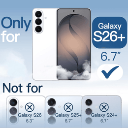 Samsung Galaxy S26 Plus Hybrid Ultra Clear Shockproof Case