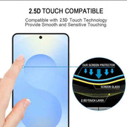 Samsung Galaxy S24 FE Clear Tempered Glass Screen Protector – 9H HD, 2.5D Rounded Edge, Impact & Scratch Resistant