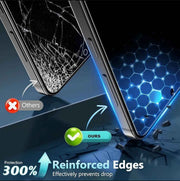 Samsung Galaxy S26 Ultra Privacy Tempered Glass Screen Protector (2 Pack) – 9H HD Anti-Spy, 2.5D Rounded Edge, Impact & Scratch Resistant