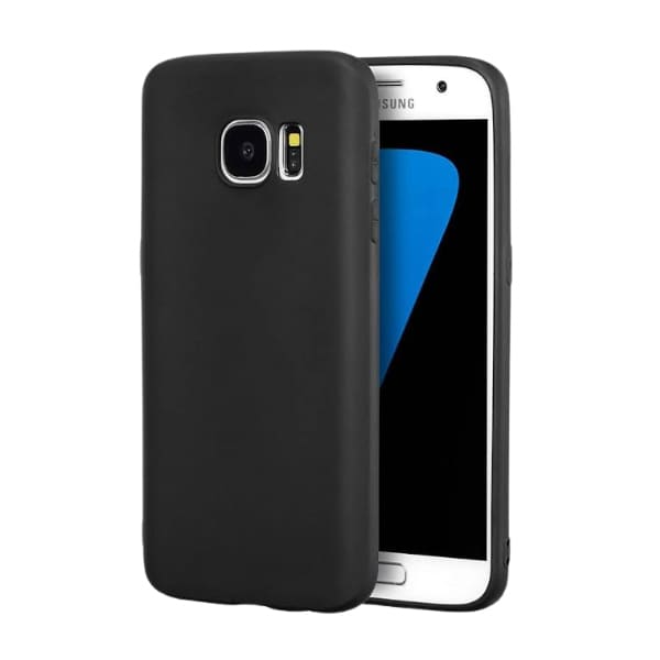 Silicone Case for Samsung Galaxy S7 (Black)