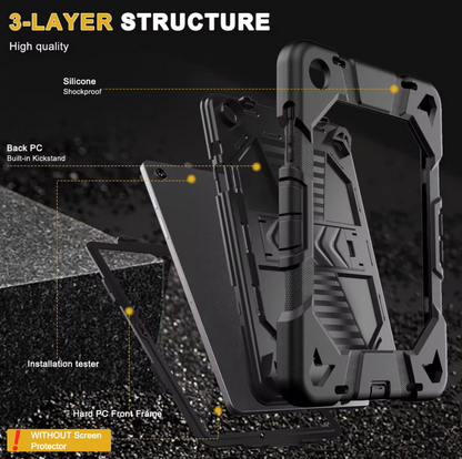 Samsung Galaxy Tab A9+ Rugged Shockproof Case front view NZ