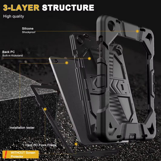 Samsung Galaxy Tab A9+ Rugged Shockproof Case front view NZ