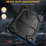Samsung Galaxy Tab A9+ Rugged Shockproof Case with Kickstand