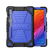 Samsung Galaxy Tab S10 Lite Rugged Shockproof Case with Kickstand (Blue)
