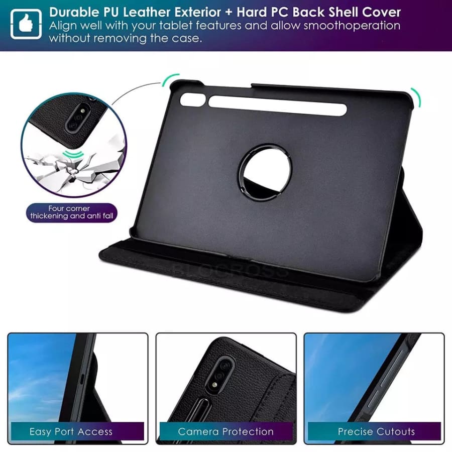 Black Cover for Samsung Galaxy Tab S8 Ultra 14.6” (2022) - X900/X906