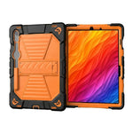 Samsung Galaxy Tab S9 Rugged Shockproof Case with Kickstand (Orange)