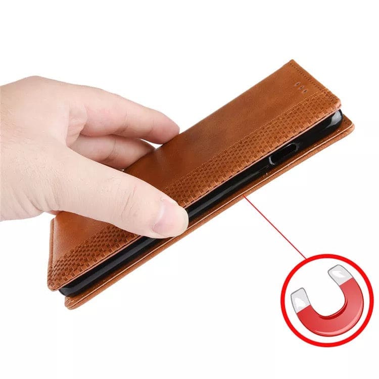 Wallet Case for Samsung Galaxy Xcover Pro (Brown)