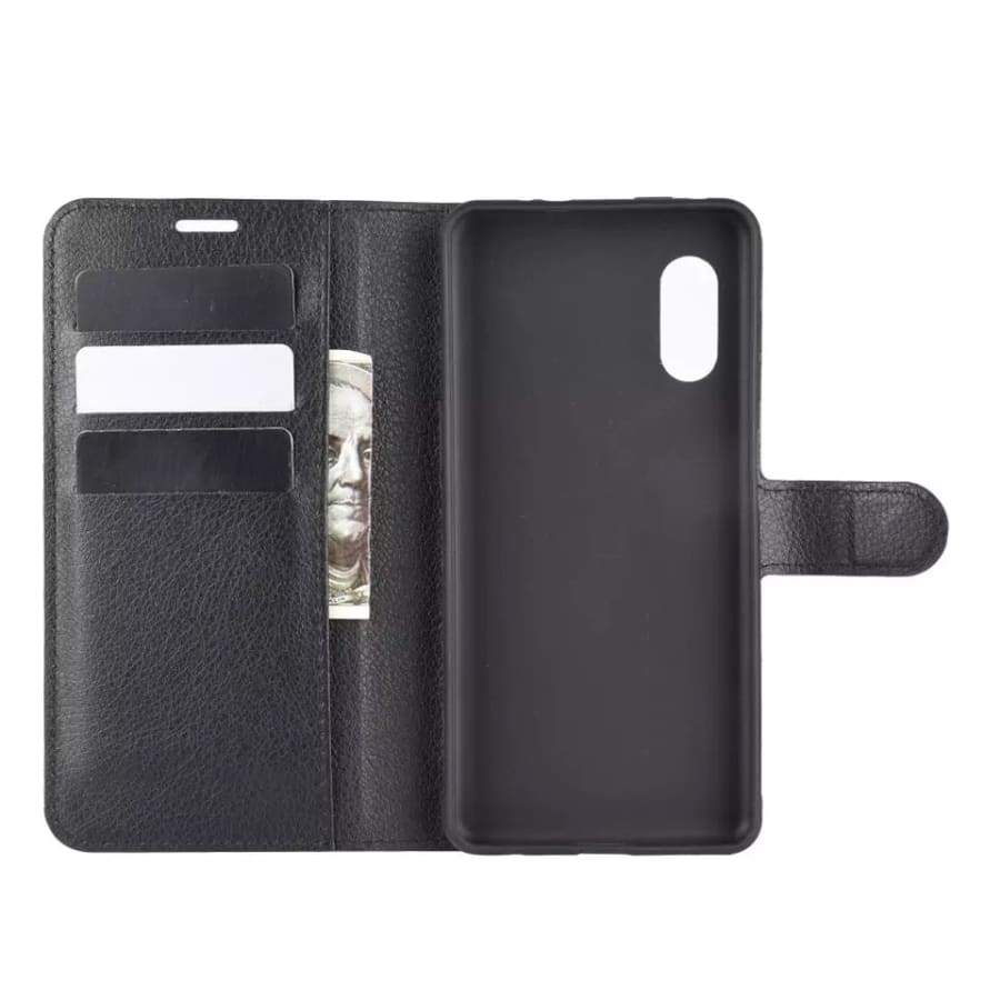 Wallet Case for Samsung Galaxy Xcover Pro (Black)