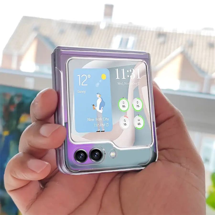 Case for Samsung Galaxy Z Flip 5 (Clear)