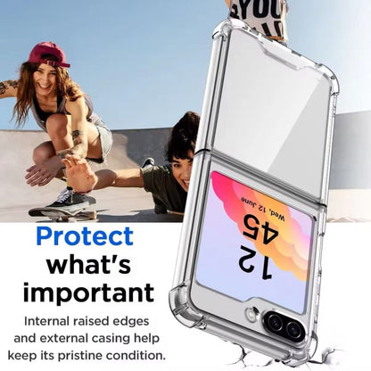 Case for Samsung Galaxy Z Flip 6 (Clear)