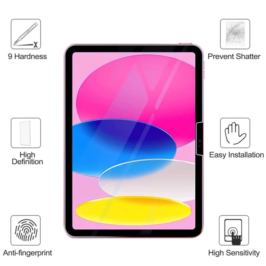 Screen Protector for iPad (A16) 11” (2025) / iPad 10th Gen 10.9” (2022) (Pack of 2)