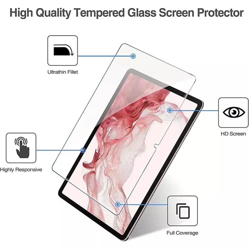 Screen Protector for Samsung Galaxy Tab S7 Plus 12.4” (2020) - T970/T975 (Pack of 2)