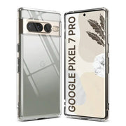 Silicone Case for Google Pixel 7 Pro (clear) - Clear - Screen protector