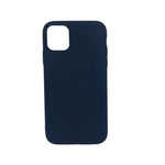 Silicone Case for iPhone 11 (Navy Blue) - Navy Blue - Phone cases
