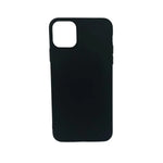 Silicone Case for iPhone 11 Pro Max (Black) - Black - Phone cases