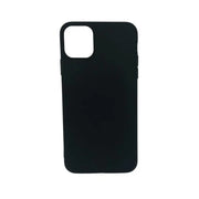 Silicone Case for iPhone 11 Pro Max (Black) - Black - Phone cases