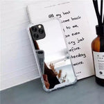 Silicone Case for iPhone 11 (Silver Mirror) - Silver Mirror - Phone cases