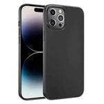 Silicone Case for iPhone 15 Pro Max (6.7”) (Black) - Black - Phone cases