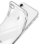 Silicone Case for iPhone SE (3rd / 2nd Gen) (Clear) - Clear - Phone cases