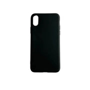 Silicone Case for iPhone X / XS (Black) - Phone cases