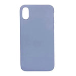 Silicone Case for iPhone X / XS (Lavender) - Lavender - Phone cases