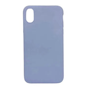 Silicone Case for iPhone X / XS (Lavender) - Lavender - Phone cases