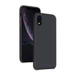 Silicone Case for iPhone XR (Black) - Black - Phone cases