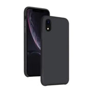 Silicone Case for iPhone XR (Black) - Black - Phone cases