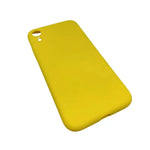 Silicone Case for iPhone XR (Yellow) - Yellow / Phone cases