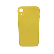 Silicone Case for iPhone XR (Yellow) - Yellow / Phone cases