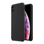 Silicone Case for iPhone XS Max (Black) - Black - Phone cases