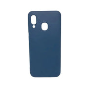 Silicone Case for Samsung Galaxy A20/A30 - Phone / Blue - cases