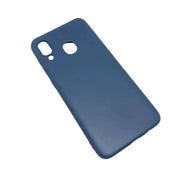 Silicone Case for Samsung Galaxy A20/A30 - Phone / Blue - cases