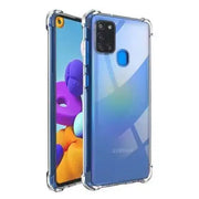 Silicone Case for Samsung Galaxy A21s (Clear) - Phone / Clear - cases