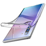 Silicone Case for Samsung Galaxy Note 10 Plus (Clear) - Phone / Clear - cases