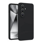 Silicone Case for Samsung S26 (black) - Black - Screen protector