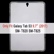 Silicone Cover for Samsung Galaxy Tab S3 9.7” - T820/T825 (Clear) - S3- / Clear - Phone/Tablet Accessories