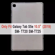 Silicone Cover for Samsung Galaxy Tab S5e 10.5” (2019) - T720/T725 (Clear) - 10.5”- / Clear - Phone/Tablet Accessories