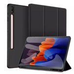 Silicone Cover for Samsung Galaxy Tab S7 FE 12.4” (2021) - T730/T733/T735 - Black - Phone/Tablet Accessories