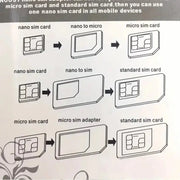 Sim Card Adapter Set - Phone/Tablet Accessories